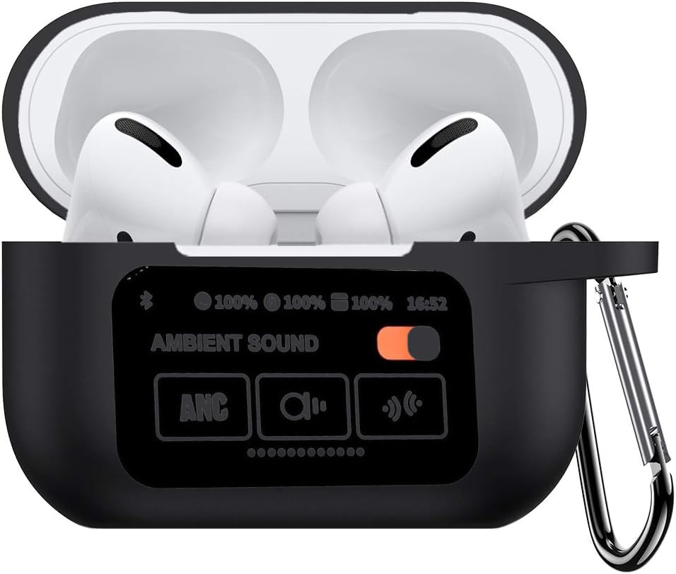 Latest LED touch screen Earbuds ANC+ENC Noise Cancelling - Premium Quality with Case