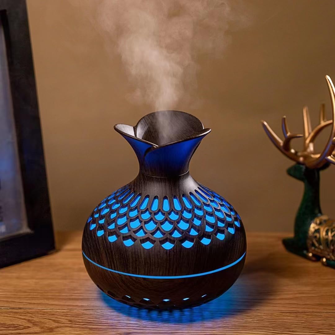 Flora Air Humidifier – Flower Humidifier - Cool Mist Diffuser for Bedroom, Office & Car | Adnan Tech