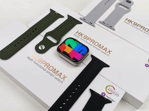 HK9 ProMAX+ Smart Watch, Series 9 AMOLED AI CHATGPT - Upgraded Version - Stile Gadget