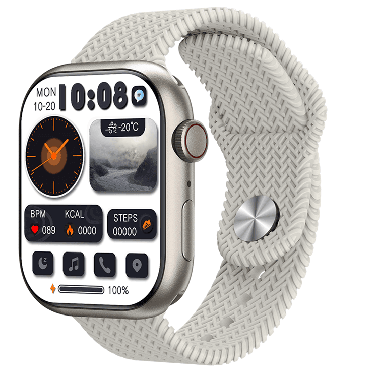 HK9 ProMAX+ Smart Watch, Series 9 AMOLED AI CHATGPT - Upgraded Version - Stile Gadget